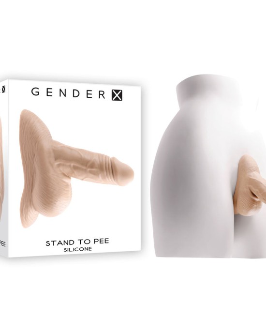 Gender X Silicone Stand To Pee - Light Flesh