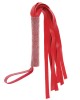 Sex & Mischief Amor Sparkle Flogger - Red