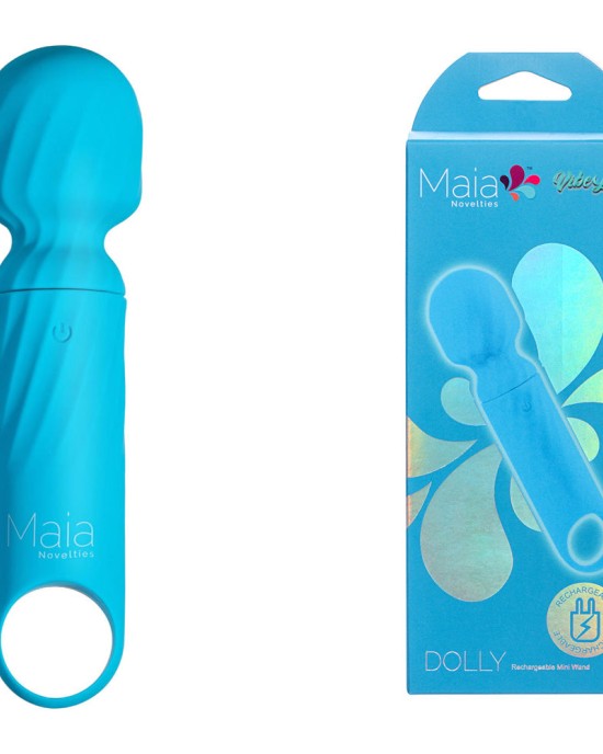 Maia Dolly - Mini Massage Wand - Blue