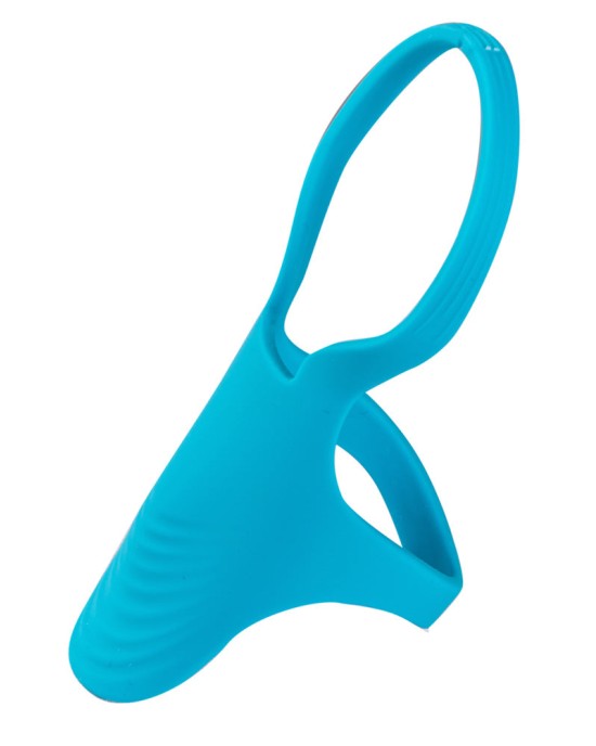 Maia Griffin Silicone Cock Ring - Blue