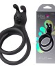 Maia Atlas Cock & Balls Ring - Black