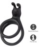 Maia Atlas Cock & Balls Ring - Black