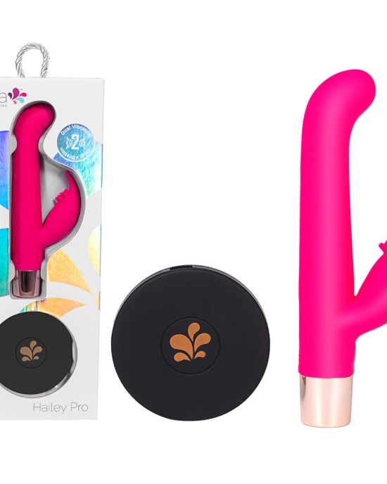 Maia Hailey Pro - Wireless Rabbit Vibrator - Pink