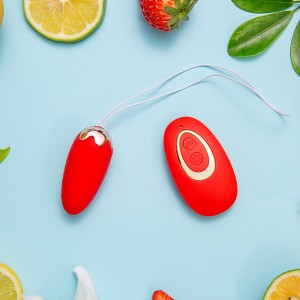 Maia Shortcake - Vibrating Egg with Wireless Remote  - Red