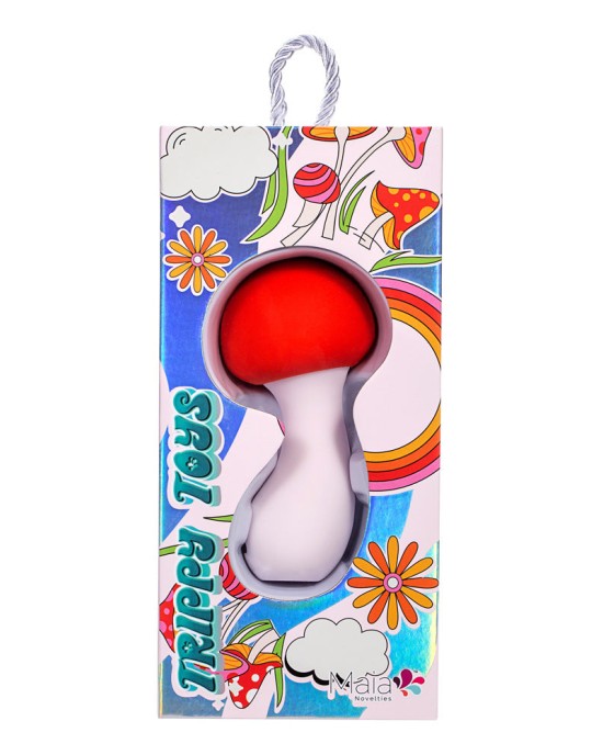 Maia Shroomie - Mushroom Shaped Vibrator -Red/White