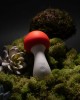 Maia Shroomie - Mushroom Shaped Vibrator -Red/White