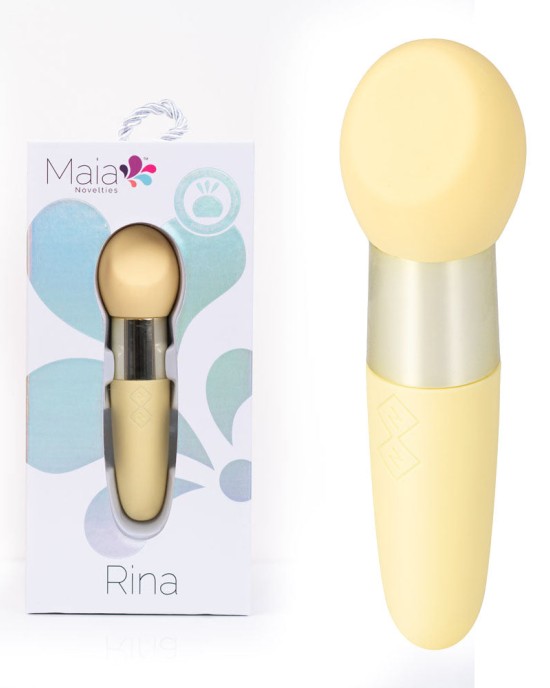 Maia Rina - Makeup Brush Vibrator - Yellow