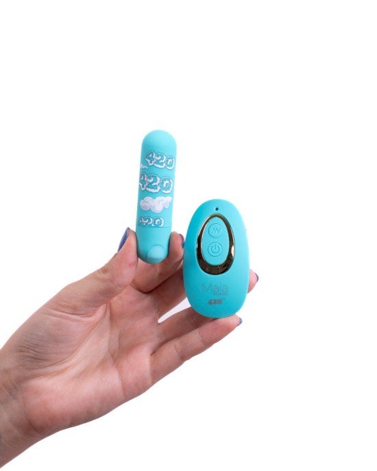 Maia Jessie 420 Bullet Bullet with Wireless Remote - Sky Blue