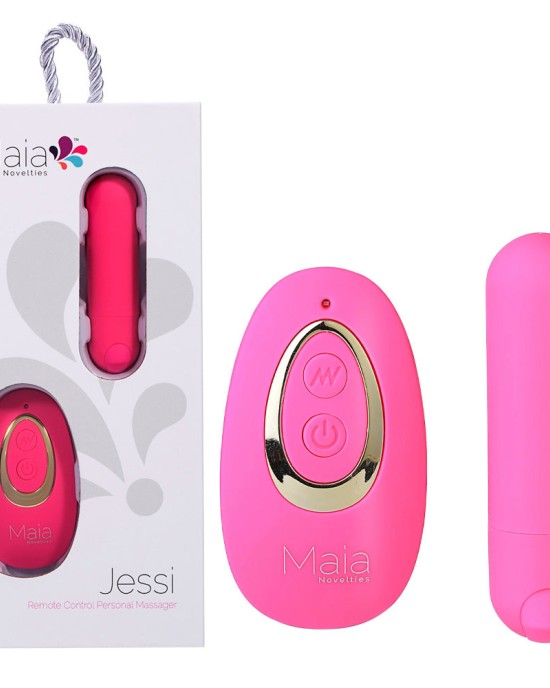 Maia Jessi Bullet with Wireless Remote - Pink