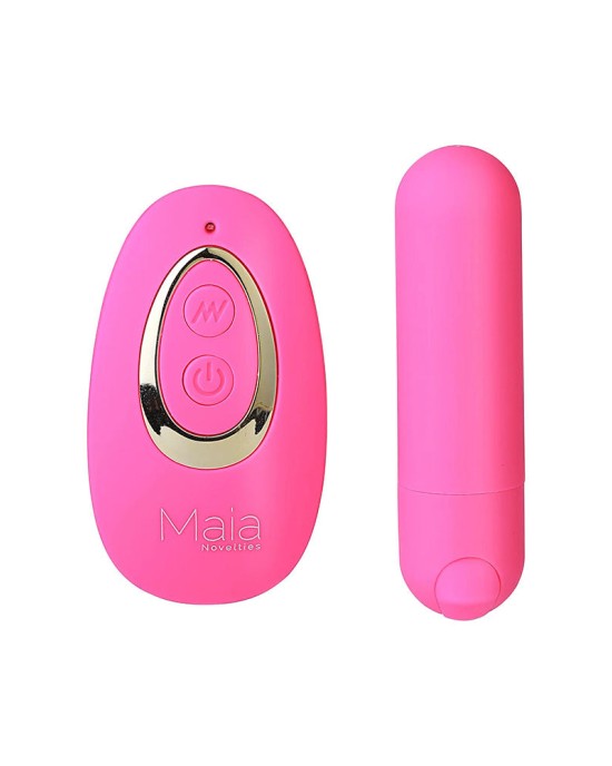 Maia Jessi Bullet with Wireless Remote - Pink