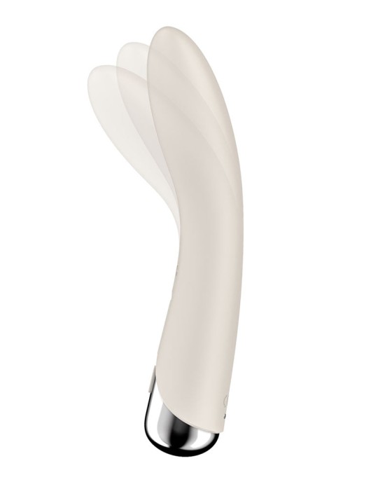 Satisfyer Spinning Vibe 1 - Rotating Vibrator - Beige