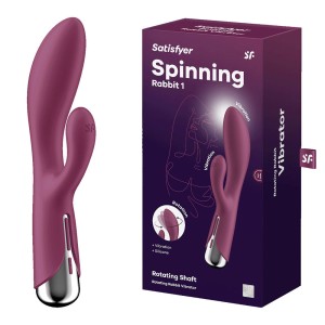 Satisfyer Spinning Rabbit 1 - Rotating Vibrator - Red