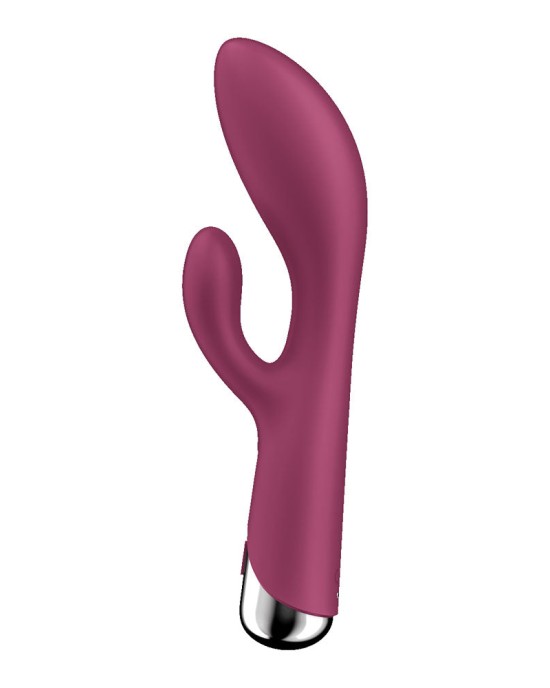 Satisfyer Spinning Rabbit 1 - Rotating Vibrator - Red