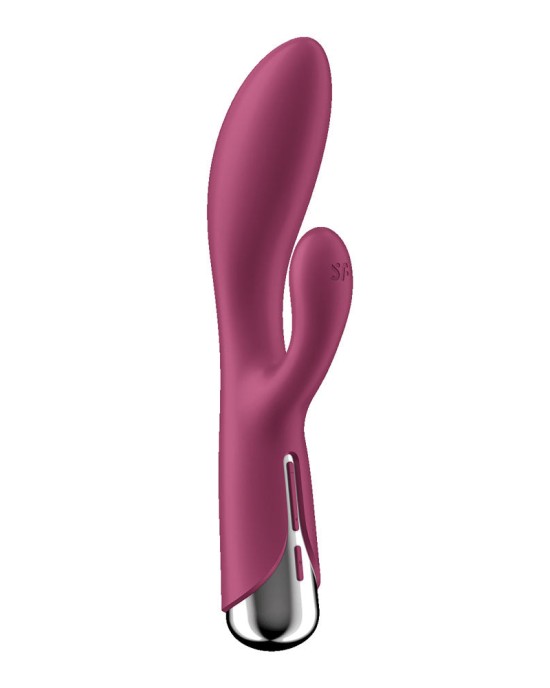 Satisfyer Spinning Rabbit 1 - Rotating Vibrator - Red