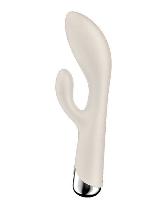 Satisfyer Spinning Rabbit 1 - Rotating Vibrator - Beige