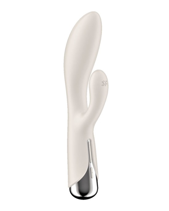 Satisfyer Spinning Rabbit 1 - Rotating Vibrator - Beige