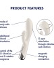 Satisfyer Spinning Rabbit 1 - Rotating Vibrator - Beige