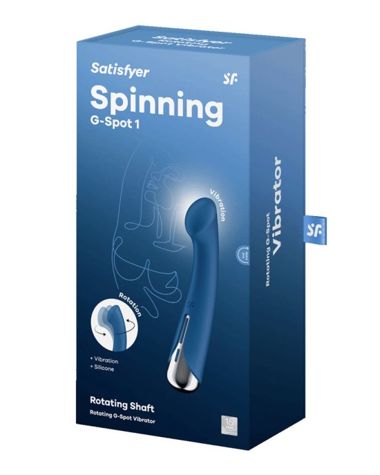 Satisfyer Spinning G-Spot 1 - Rotating Vibrator - Blue