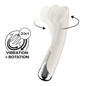 Satisfyer Spinning G-Spot 1 - Rotating Vibrator - Beige