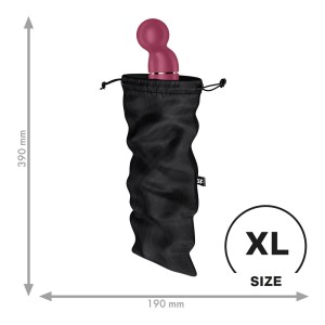 Satisfyer Treasure Toy Storage Bag - XLarge - Black