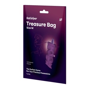 Satisfyer Treasure Toy Storage Bag - Medium - Violet