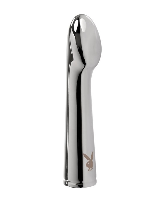 Playboy Pleasure Swoon Vibrator - Chrome