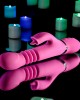 Evolved Pink Dragon - Thrusting Rabbit Vibrator - Pink