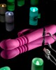 Evolved Pink Dragon - Thrusting Rabbit Vibrator - Pink