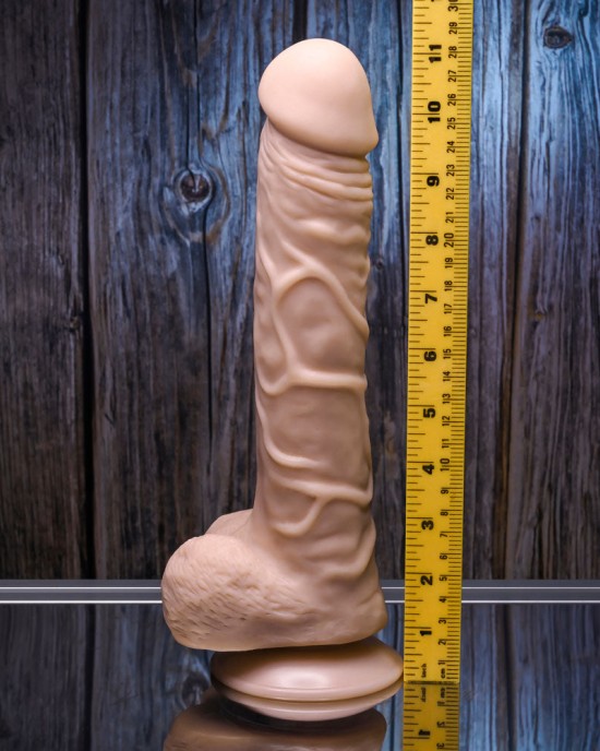 Gender X 10 Inch Flexskin Poseable True Feel Dong - Flesh