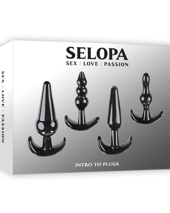 Selopa Intro To Plugs - Butt Plugs - Set of 4