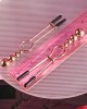 Selopa Beaded Nipple Clamps - Rose Gold - Set of 2