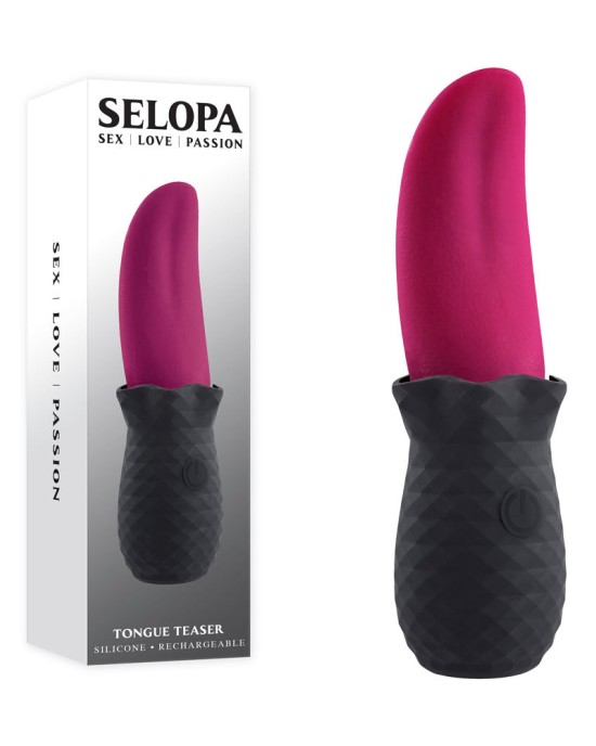 Selopa Tongue Teaser Stimulator - Pink