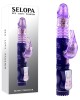 Selopa Bunny Thruster Vibrator - Purple