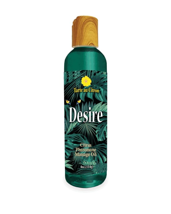 Desire Pheromone Massage Oil - Citrus - 118mls