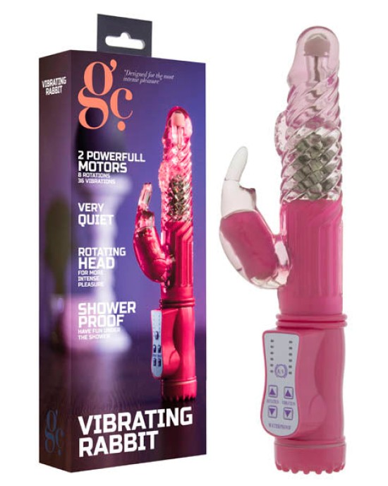 GC. Pearl Rabbit Vibrator - Pink