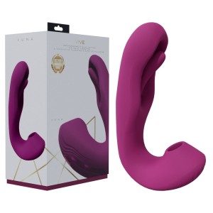 Vive Yuna - Flapping Vibrator with Air Pulsation - Pink