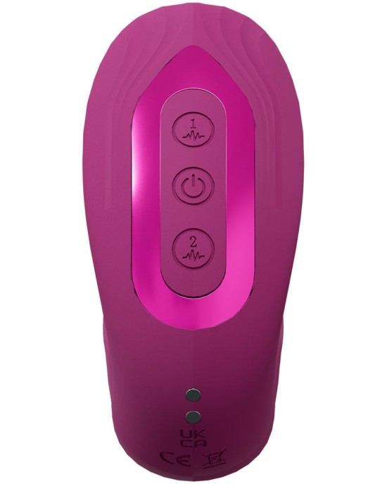 Vive Yuna - Flapping Vibrator with Air Pulsation - Pink