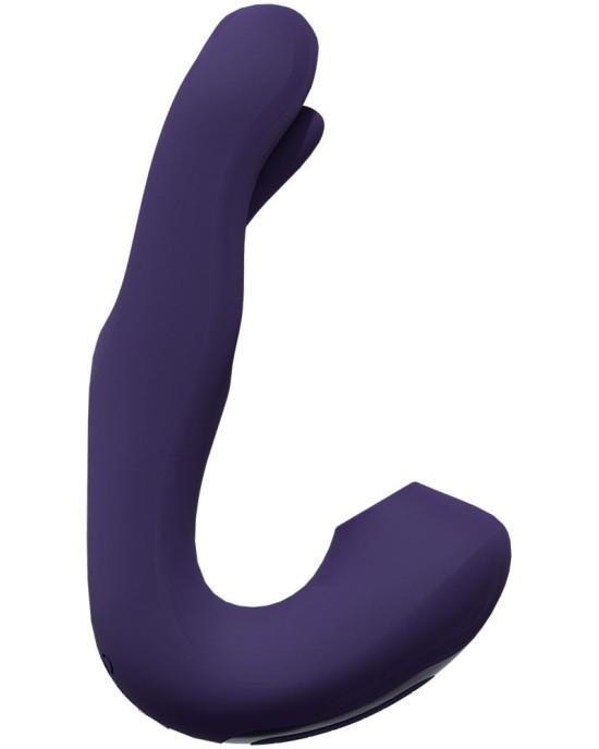 Vive Yuna - Flapping Vibrator with Air Pulsation - Purple