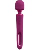 Vive Kiku - Dual End Massage Wand with Flapping Tip - Pink