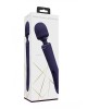 Vive Kiku - Dual End Massage Wand with Flapping Tip - Purple