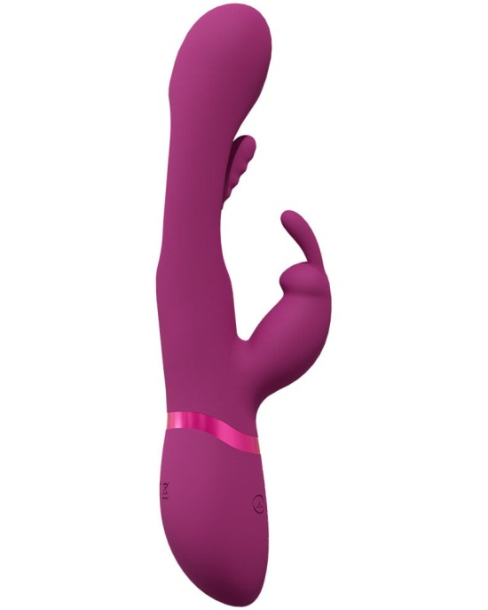 Vive Mika - Rabbit Vibrator with Flapping Shaft  - Pink