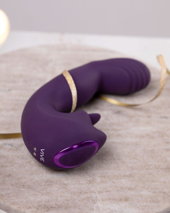 Vive Yumi - Triple Motor Vibrator - Purple