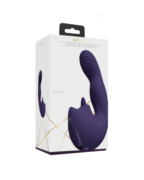 Vive Yumi - Triple Motor Vibrator - Purple