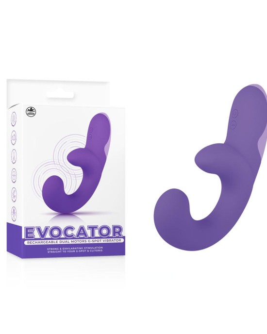 Evocator - Dual Motor G-Spot Vibrator - Purple