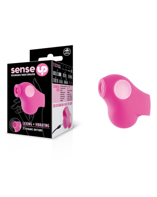 Sense Up Finger Stimulator - Pink