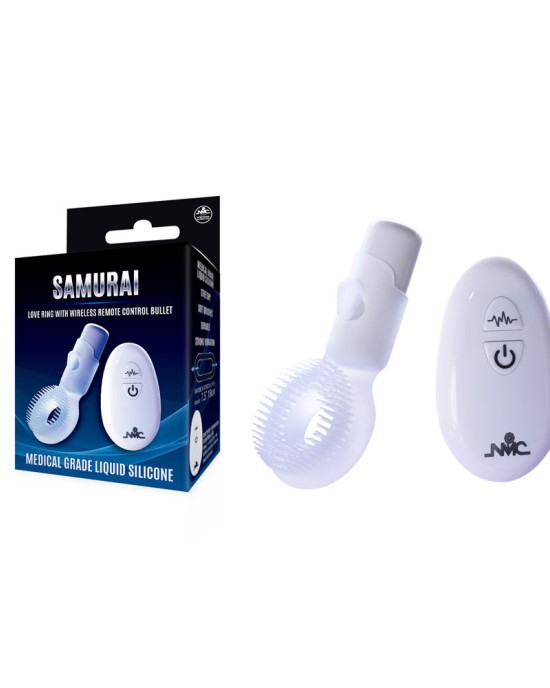 Samurai - Vibrating Cock Ring With Wireless Remote Control