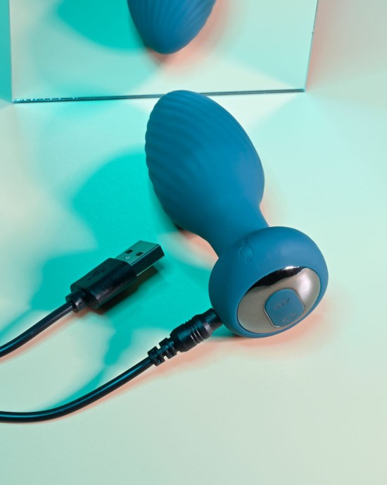 Playboy Pleasure Spinning Tail Teaser - Rotating Butt Plug With Wireless Remote