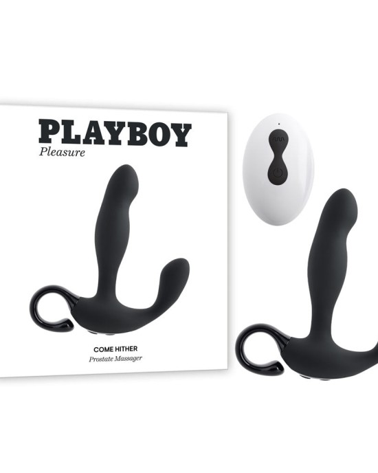 Playboy Pleasure Come Hither - Vibrating Prostate Massager With Remote