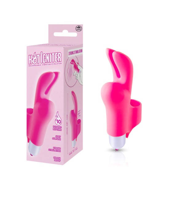 Hot Igniter Finger Stimulator - Pink