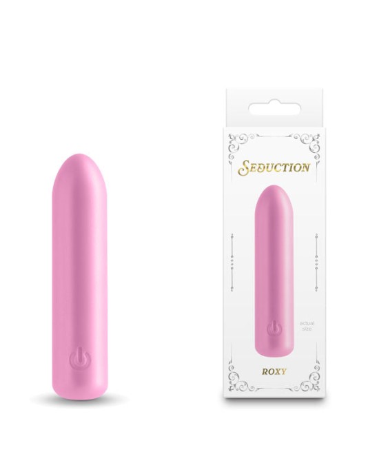 Seduction - Roxy Vibrating Bullet - Metallic Pink